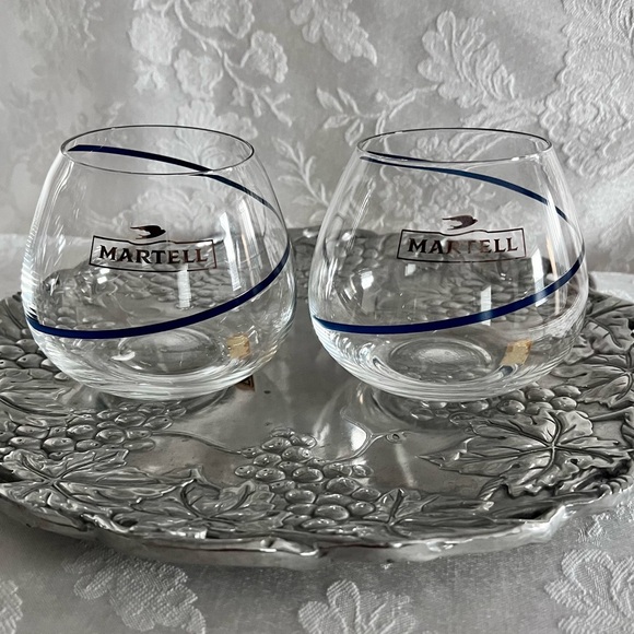Rastal Martell Cognac Balloon Snifter Glasses set of 2 made in Germany. - Picture 9 of 11